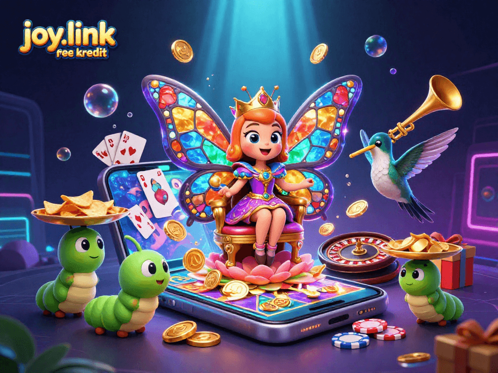 Enjoy vibrant gaming with joy.link free kredit while spinning colorful slots and winning chips.