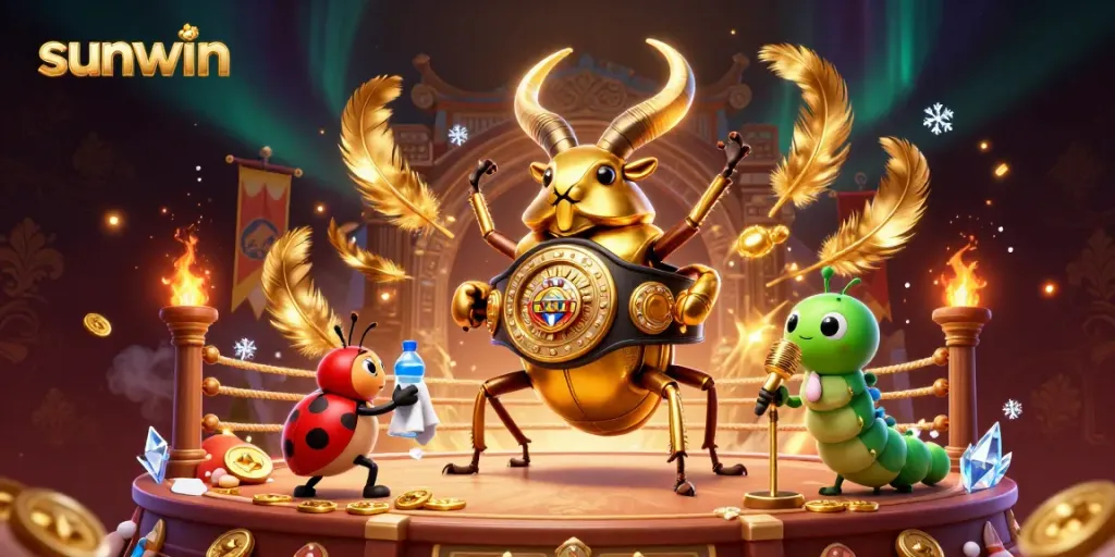 Experience thrilling gameplay at Sunwin with dynamic characters in an exciting casino setting.