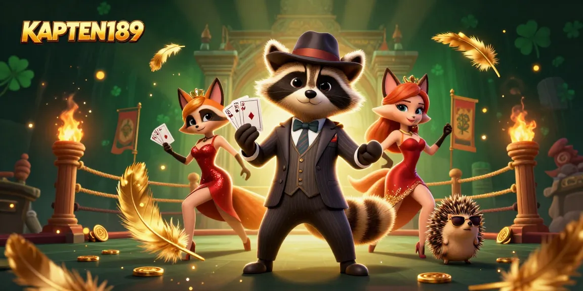 KAPTEN189 menawarkan pengalaman bermain slot online dengan suasana yang mengasyikkan melalui ilustrasi 3D menarik ini.
