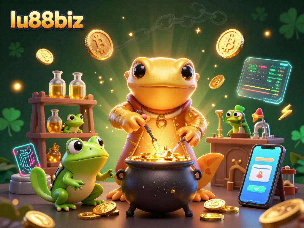Experience high-stakes gaming at lu88biz with enchanting golden salamanders and crypto treasures.