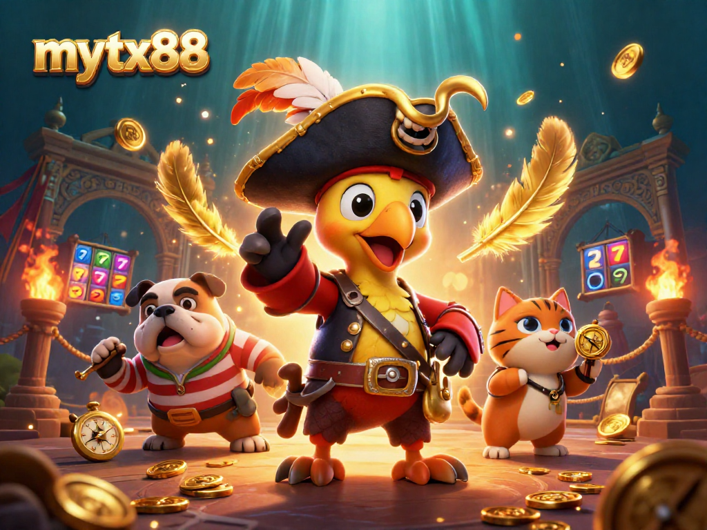 Experience thrilling wins at mytx88 with lively casino adventures featuring pirates and treasure.