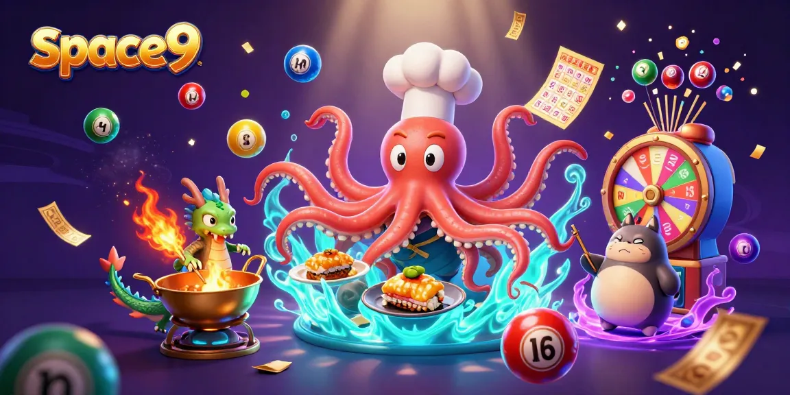 Engage with space9's captivating casino games featuring vibrant characters and dynamic elements.