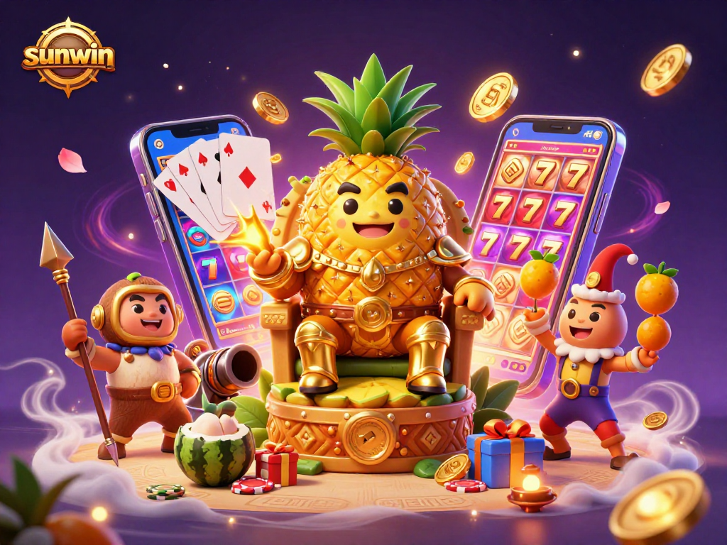 Experience thrilling gameplay with sunwin in this vibrant casino adventure scene.
