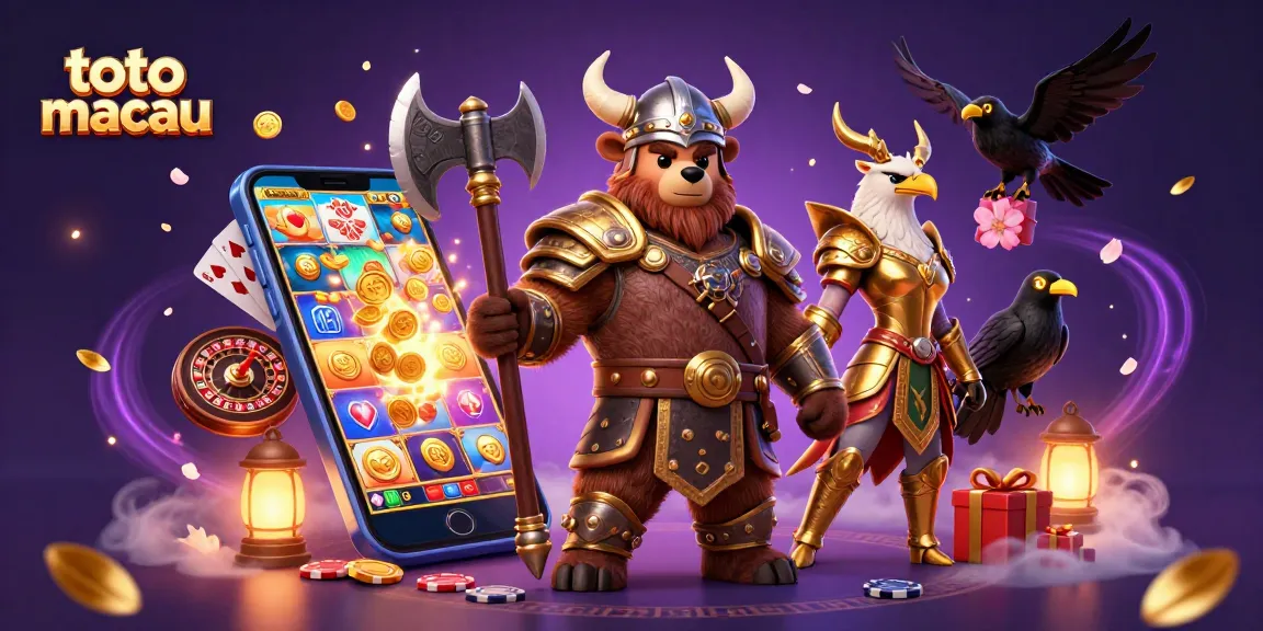 Menangkan toto macau dengan bermain slot dan menghadapi jackpot yang menggiurkan.