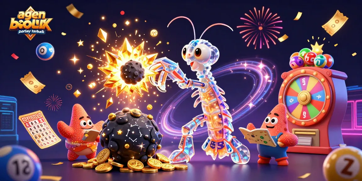 Engage in agen bola mix parlay terbaik with colorful elements and energetic characters amidst a vibrant casino backdrop.