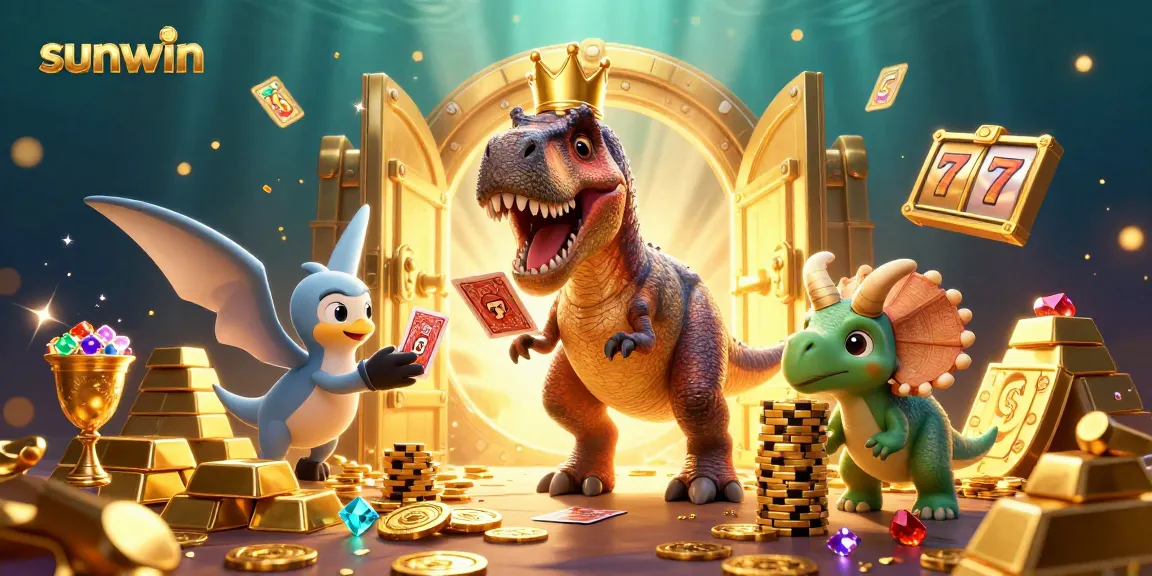 Experience exciting wins at sunwin casino with dynamic characters and vibrant gaming elements.