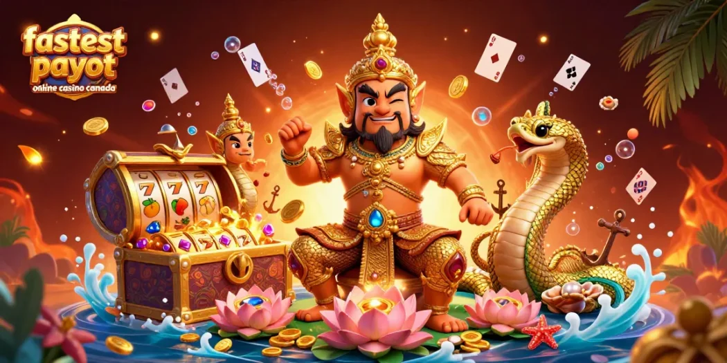 Win big at the fastest payout online casino Canada with vivid characters and thrilling game elements.